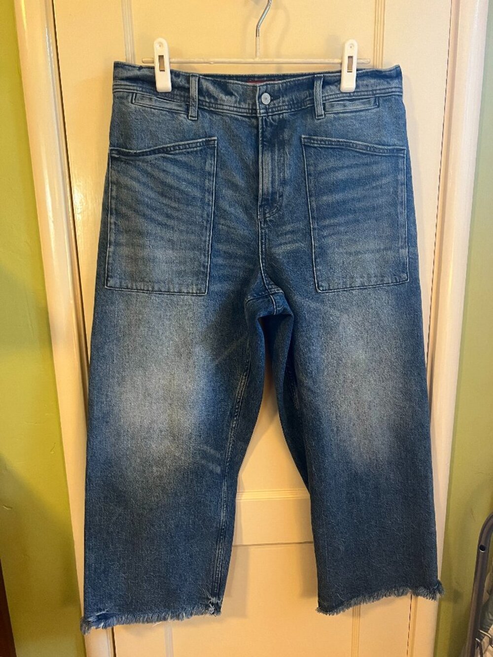 Lucky Brand Legend High Rise Wide Leg Capri Jeans - Womens Size 14/32